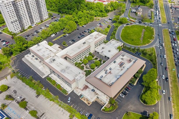 The Addison of Cherry Hill aerial view of community