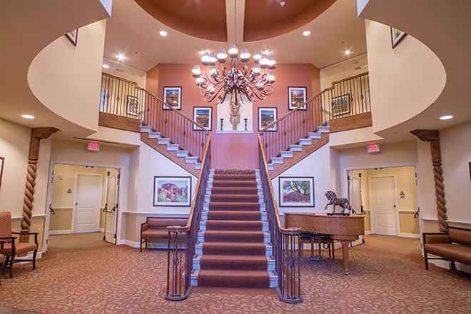Brookdale Tramway Ridge lobby