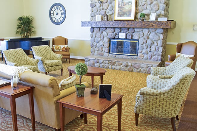 Brookdale Loma Linda indoor common area