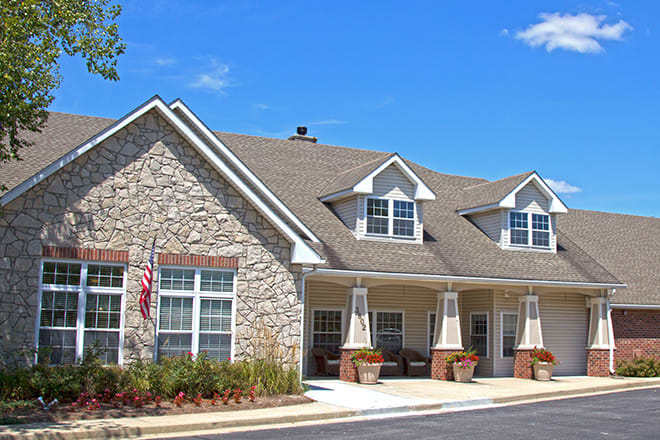 Brookdale Bloomington community exterior