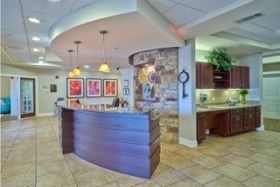 Franklin Park at Sonterra reception area