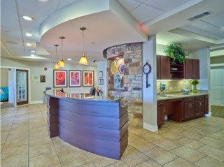 Franklin Park at Sonterra reception area