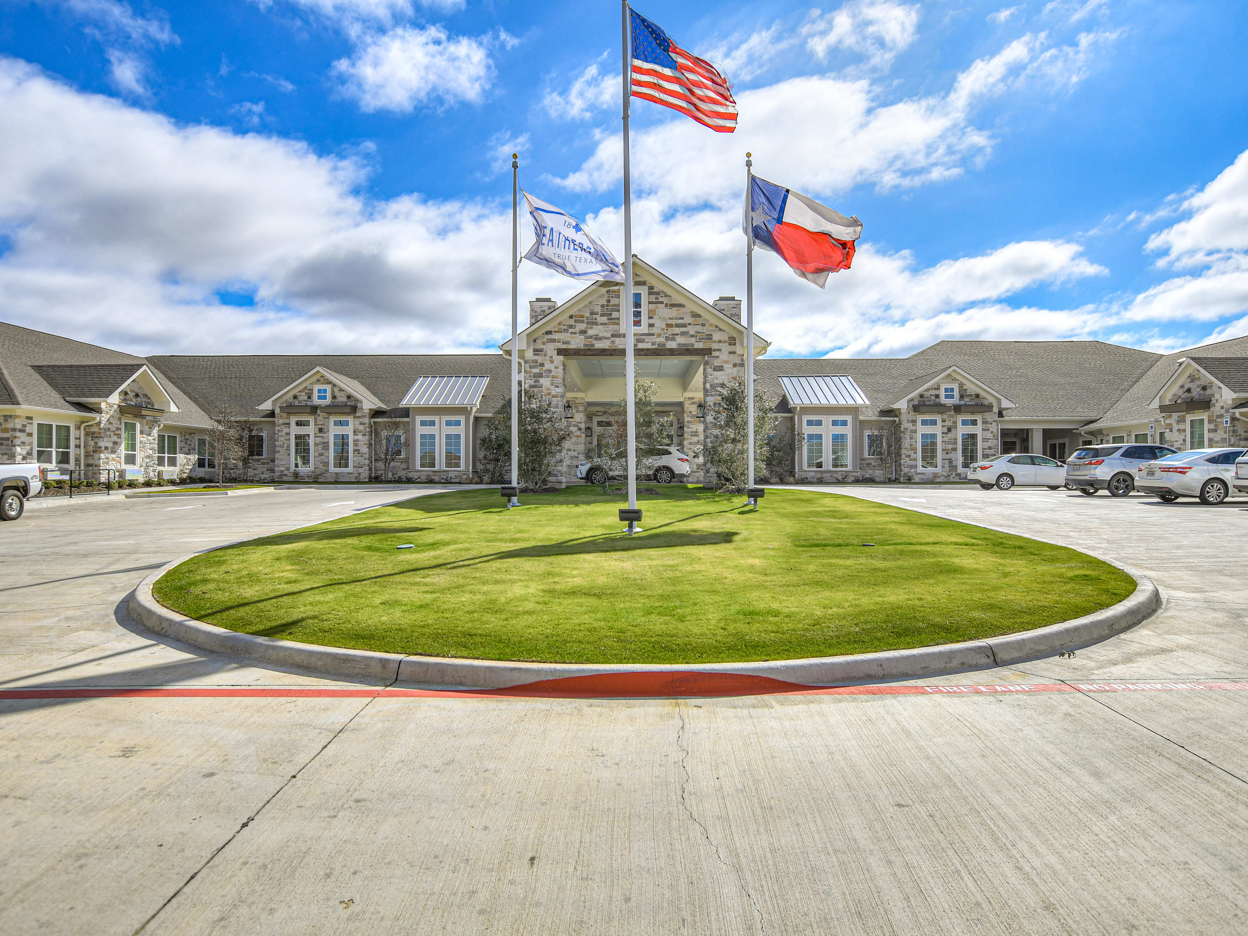 West Fork at Weatherford Assisted Living and Memory Care community exterior