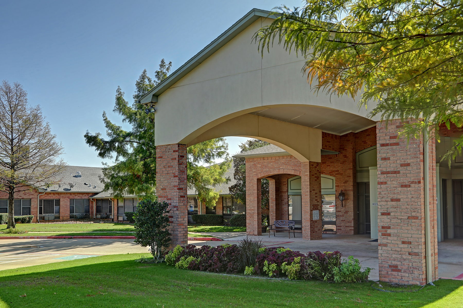 Parkwood Village outdoor common area