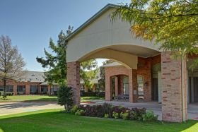 Parkwood Village outdoor common area