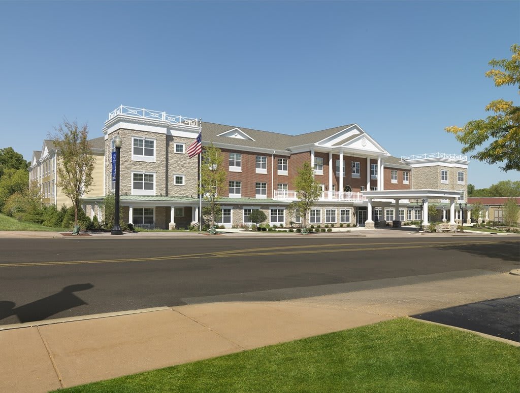 Sunrise of Webster Groves community exterior