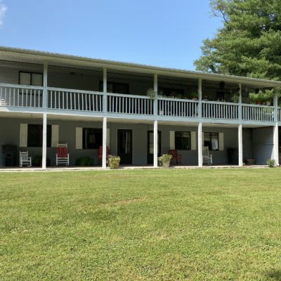 Johnson Christian Village outdoor common area