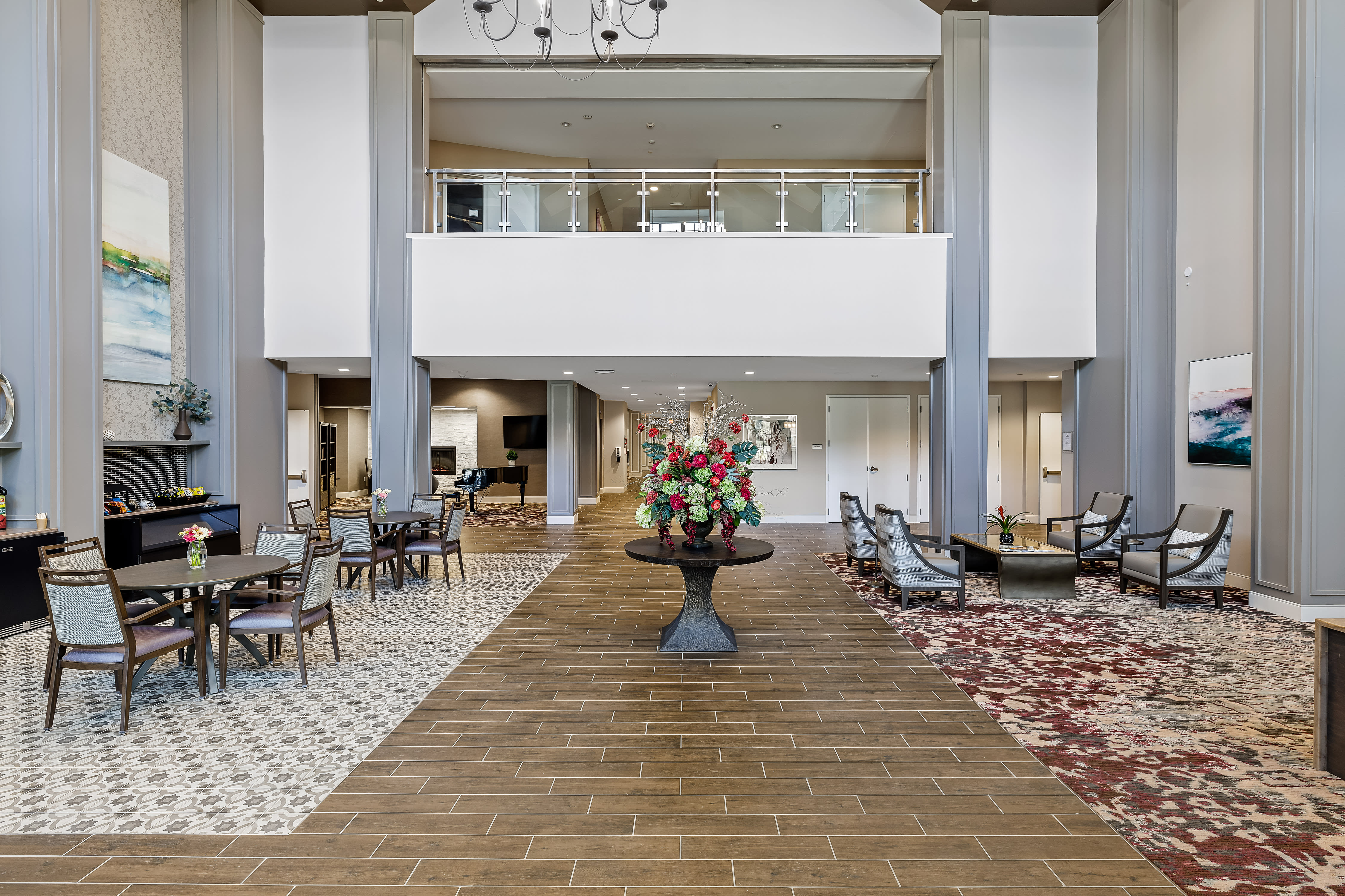 The Barclay at Midlothian lobby