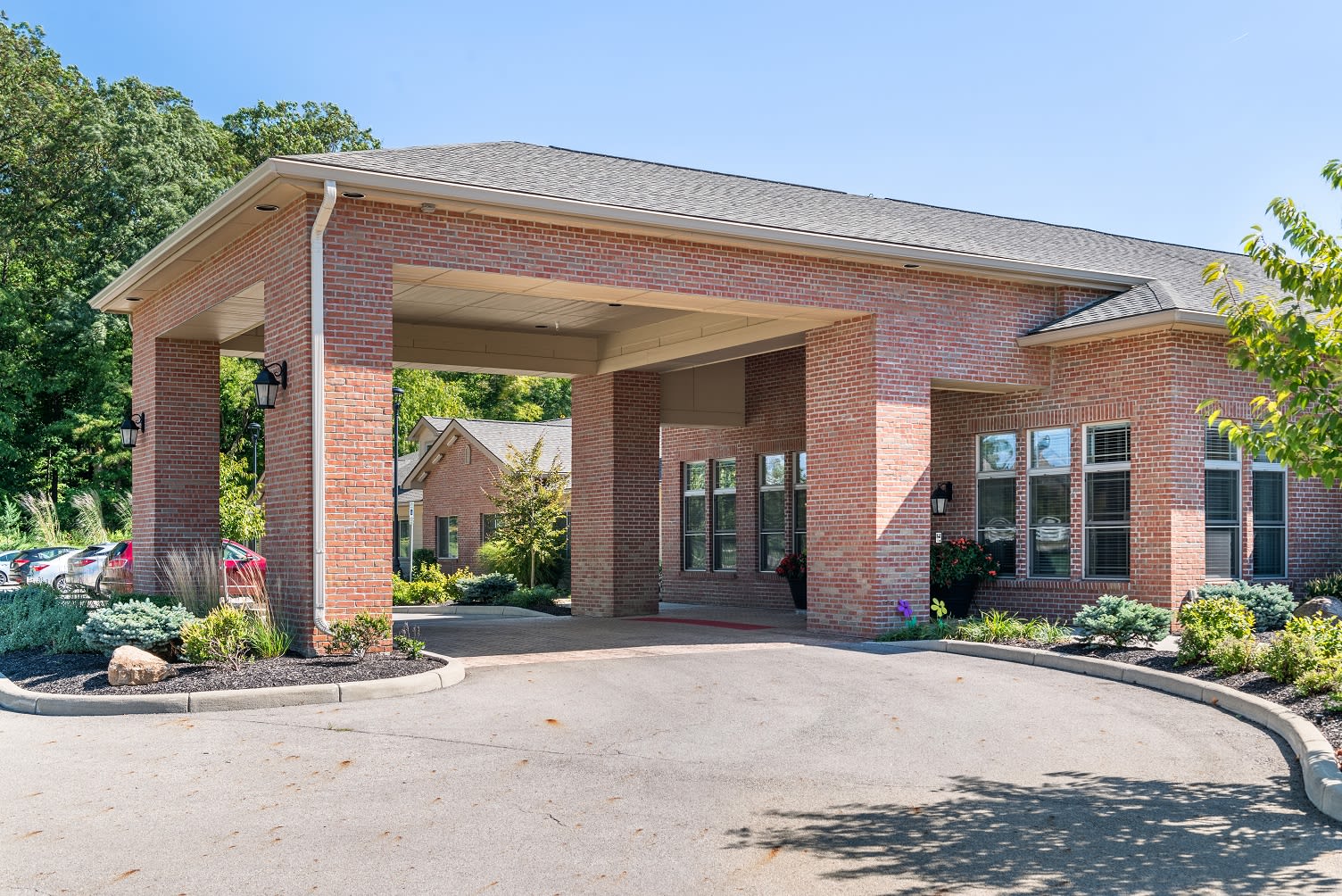 Sage Park Transitional Assisted Living and Memory Care outdoor common area