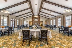 Ansel Park Assisted Living and Memory Care dining room