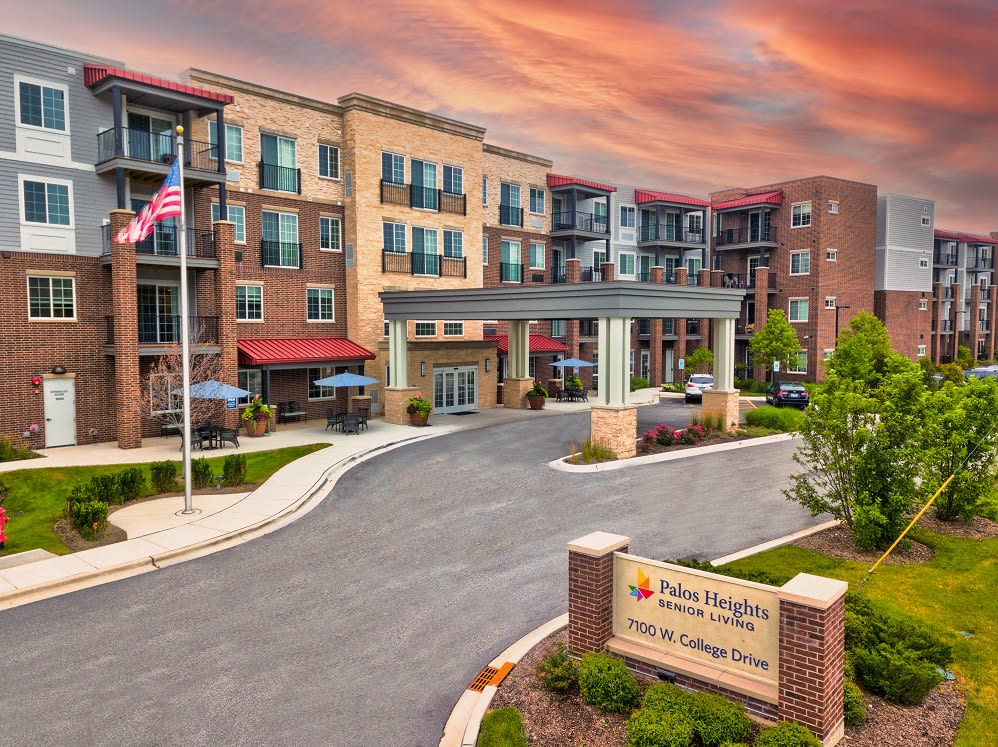 Palos Heights Senior Living community exterior