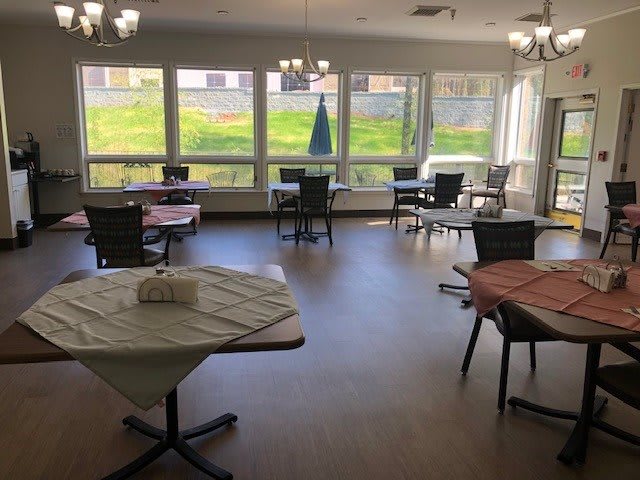 Sanford Senior Living and Manor indoor common area