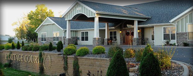 Heritage Court Eau Claire community exterior