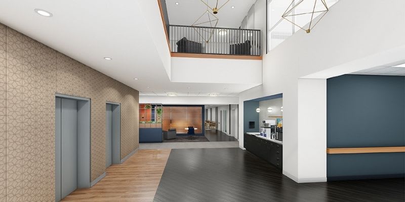 Glasswater Creek Whitestown indoor common area