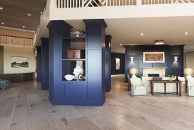 Landmark Lifestyles at Tupelo indoor common area