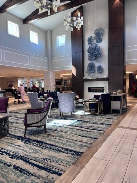 The Stonehaven of Oklahoma City indoor common area