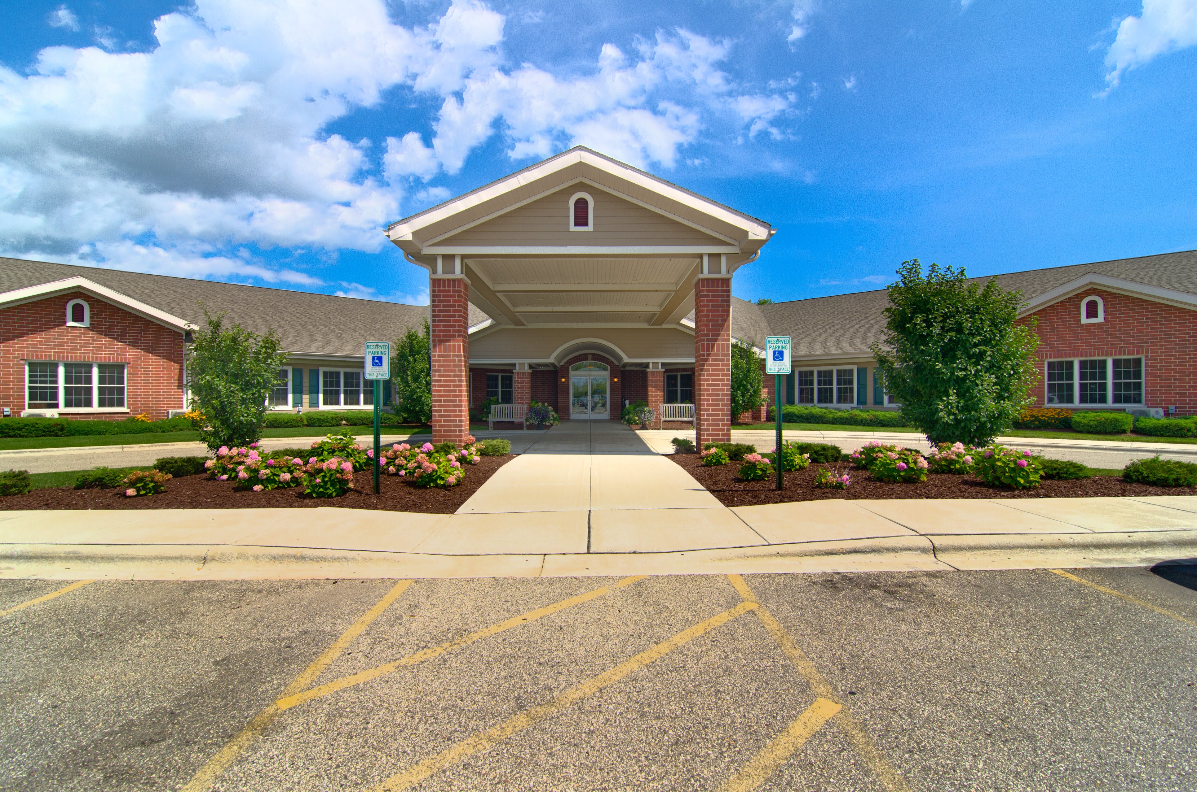 Parkside Manor community entrance