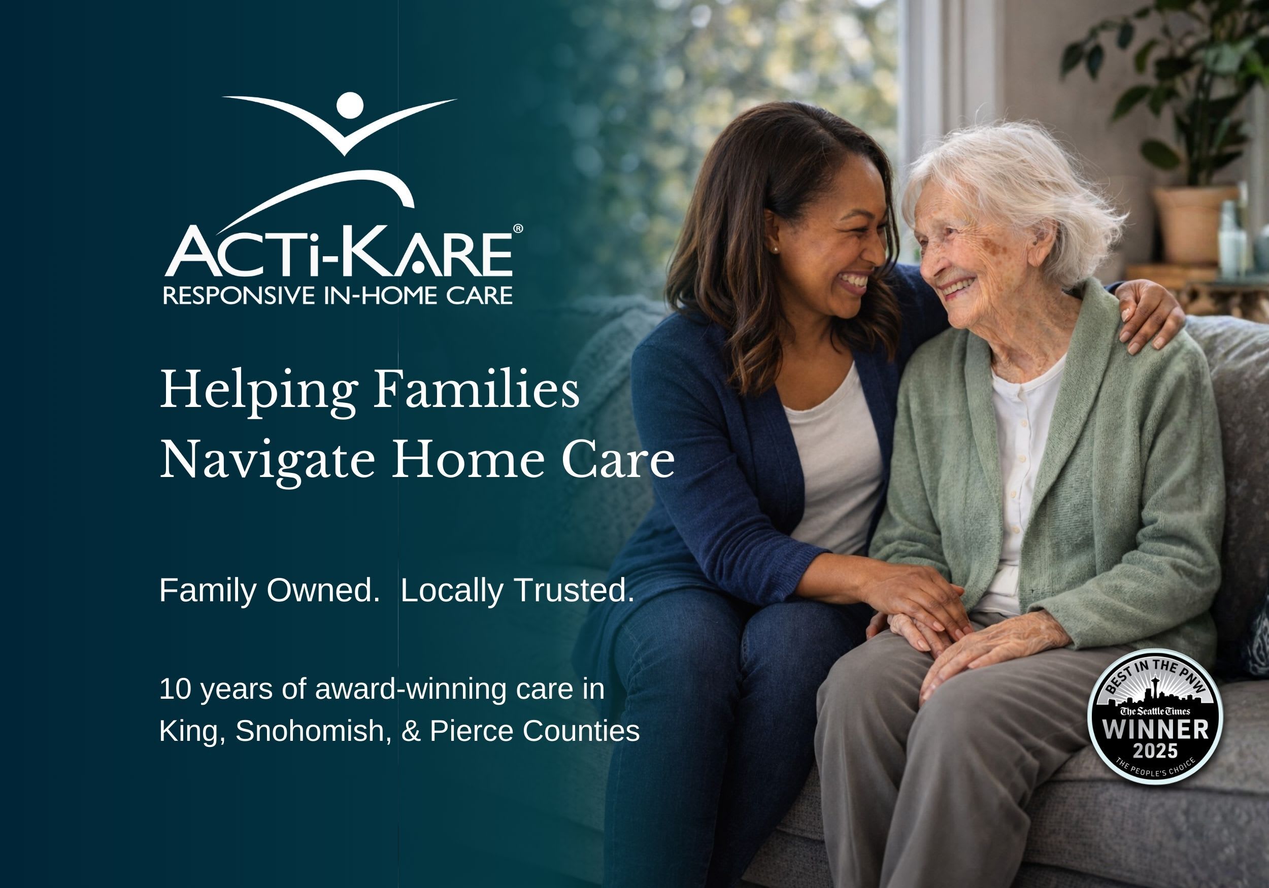 Acti-Kare Responsive In-Home Care of King County, WA