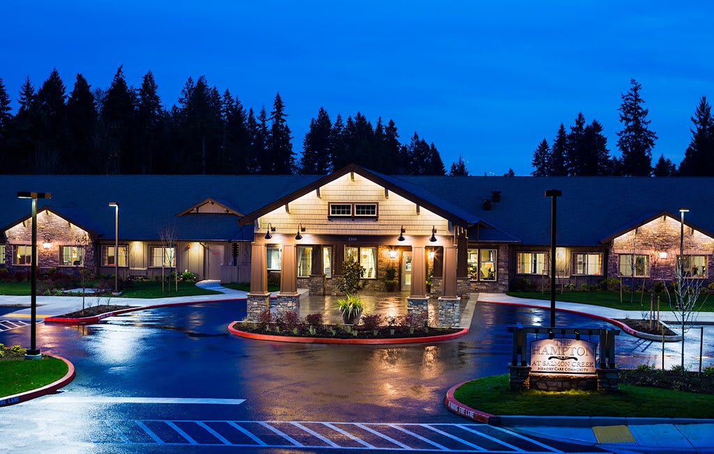 The Hampton at Salmon Creek Memory Care community exterior