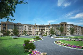 Discovery Village at Dominion IL community exterior