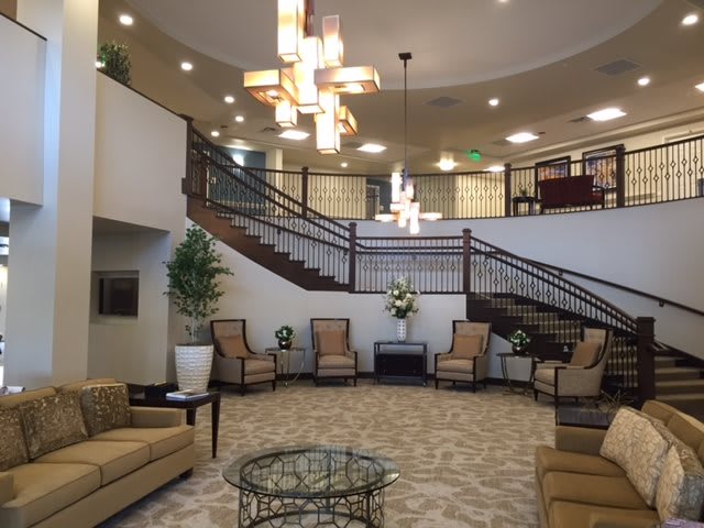 Stonebridge Retirement Community lobby