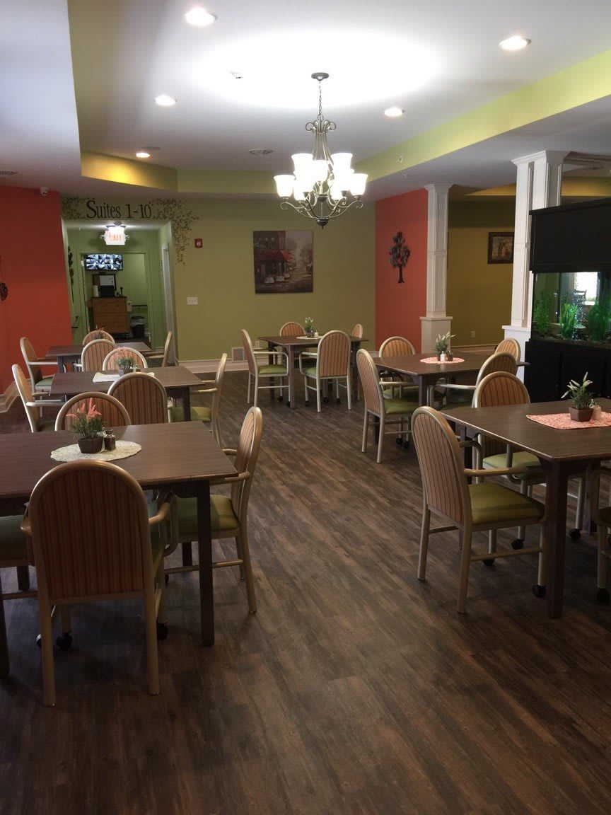 Oasis of Clio Assisted Living and Memory Care indoor common area