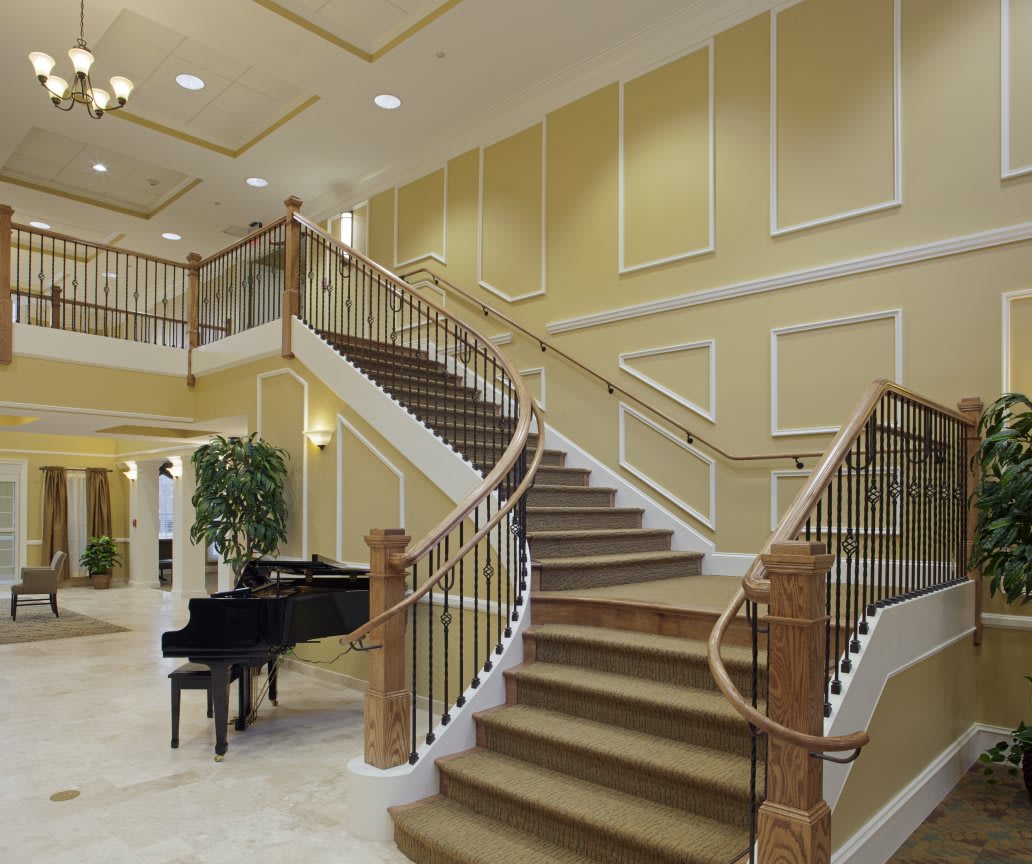 The Glen at Ocala indoor common area