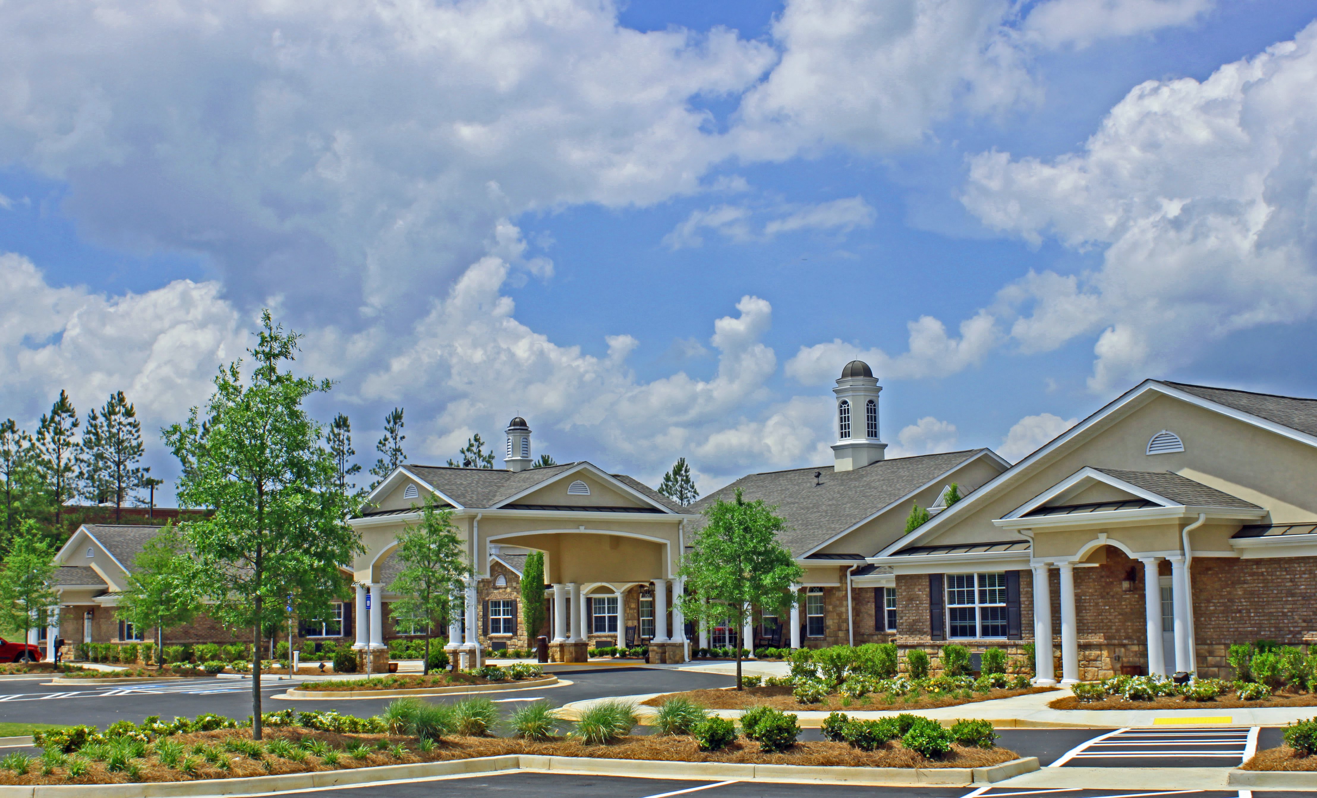 Benton House of Staley Hills community exterior