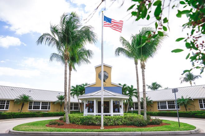 Barrington Terrace of Ft. Myers community exterior