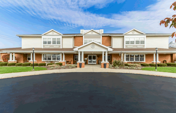 Majestic Care at Sagamore Hills community exterior