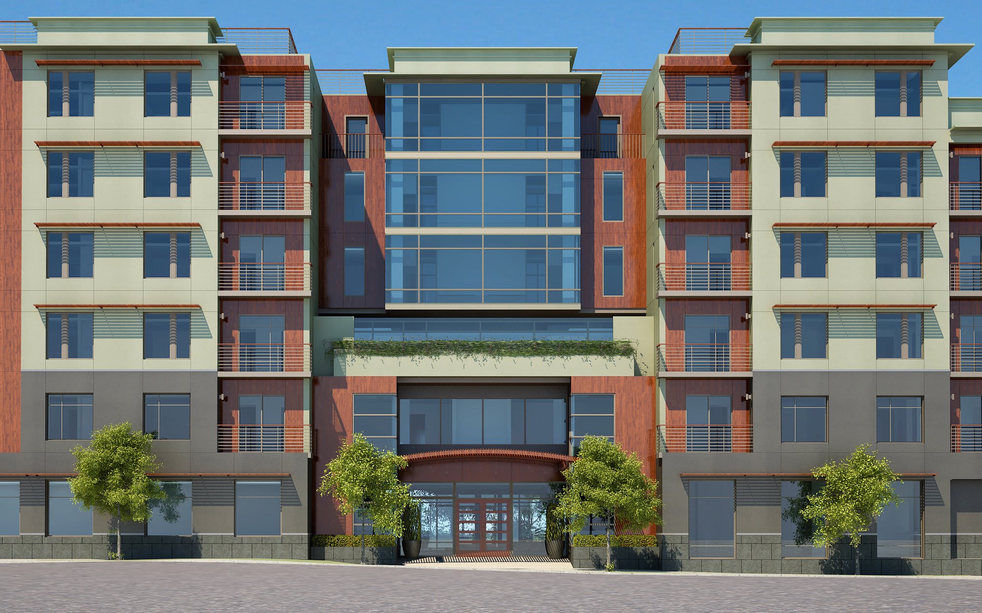 The Trousdale community exterior