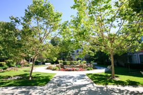 Aegis Gardens Fremont outdoor common area