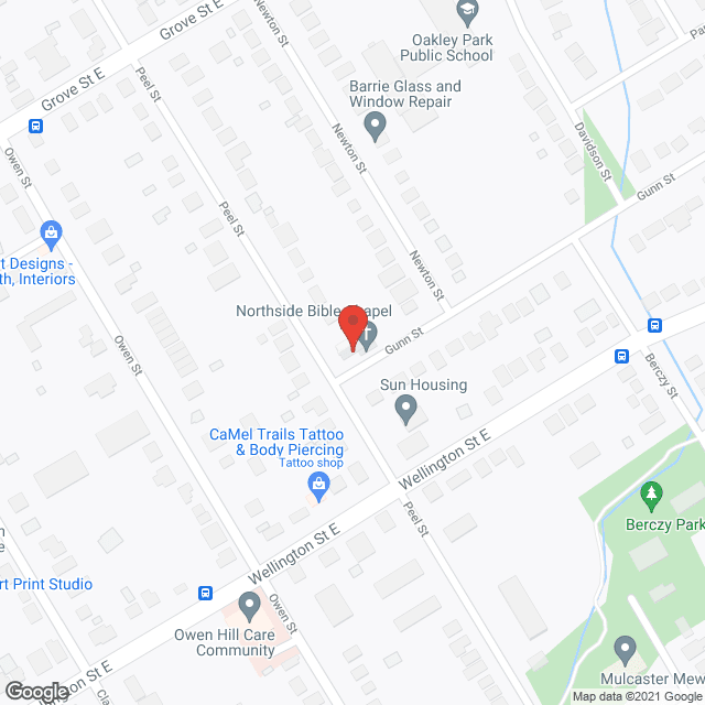 Mulcaster Mews Inc in google map