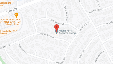 Austin North Assisted Living in google map