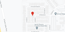 Carefree Heights in google map