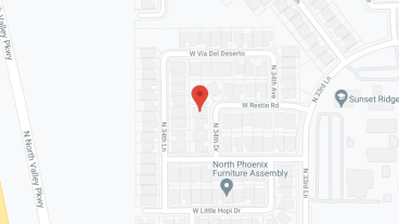 Carefree Heights in google map