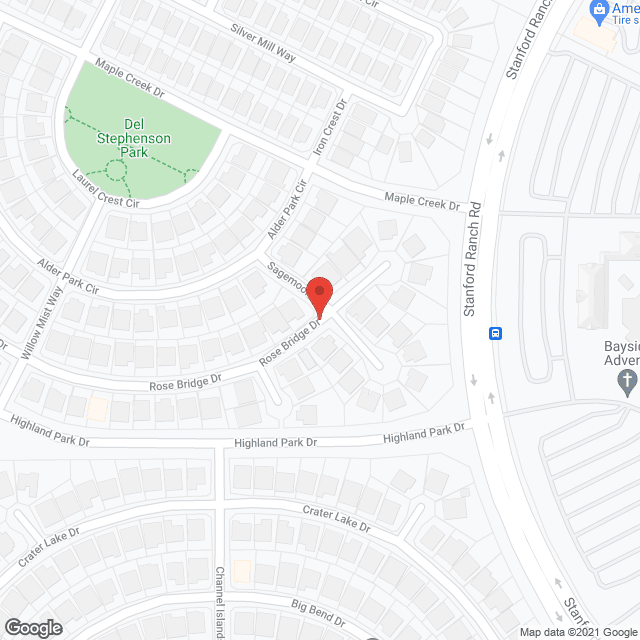 Rosebridge Senior Care in google map