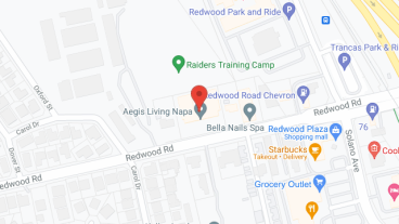 Aegis Living Napa in google map