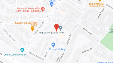 Aegis Living Dana Point in google map