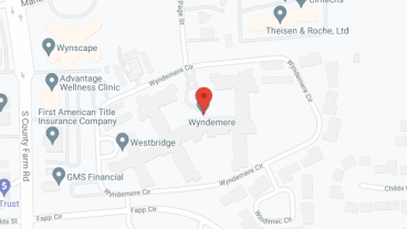 Wyndemere, a CCRC in google map