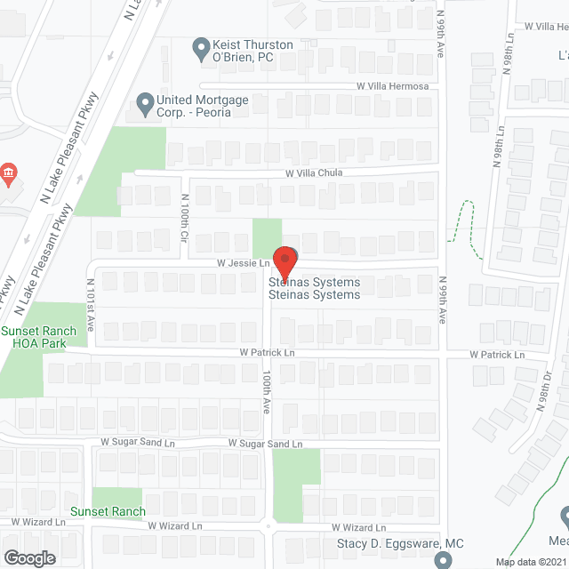 Sunset Ranch Assisted Living in google map