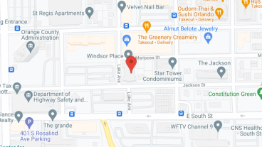 Orlando Lutheran Towers, a CCRC in google map