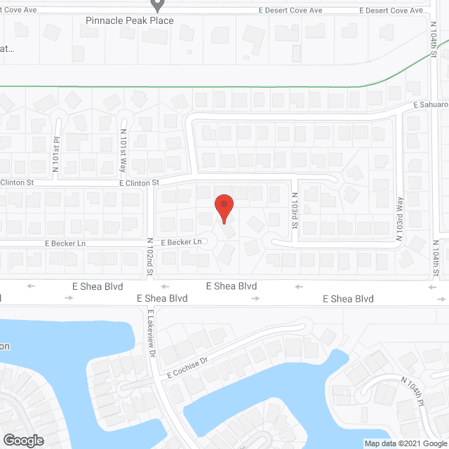 North Scottsdale Gardens Assisted Living Home in google map