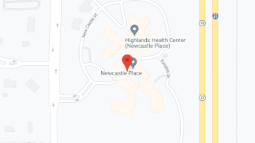 Newcastle Place a CCRC in google map