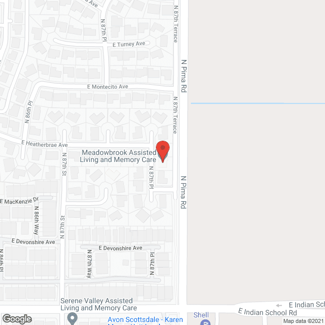 Meadowbrook Quality Assisted Living in google map