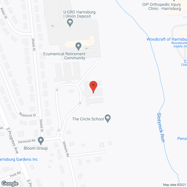 Ecumenical Retirement Community in google map