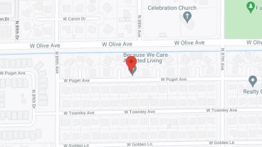Because We Care LLC in google map