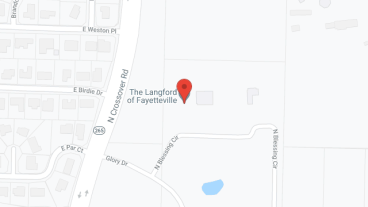 The Langford of Fayetteville in google map