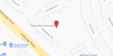 Prime West Knoxville in google map