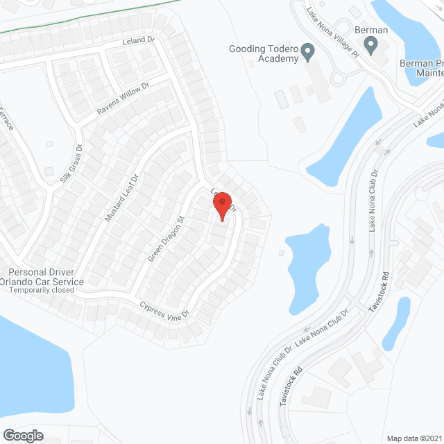 Lake Nona Assisted Living in google map